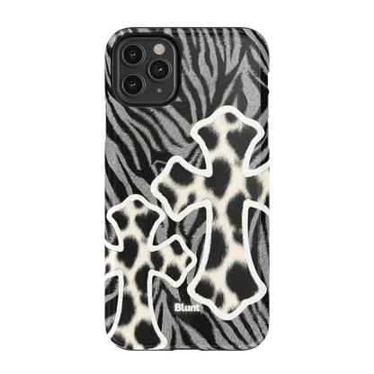 Zebra Kiss iPhone Case