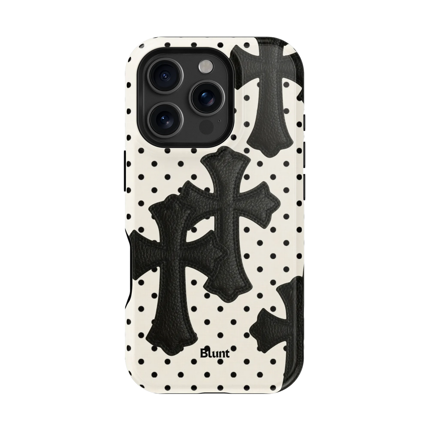 Noir Crosses iPhone Case