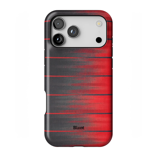 Crimson Stripe iPhone Case