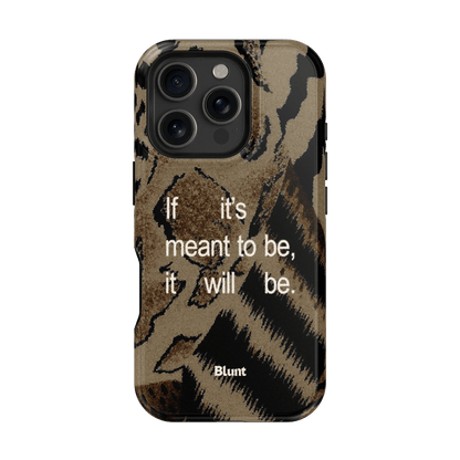 Meant To Be iPhone Case - Blunt Cases