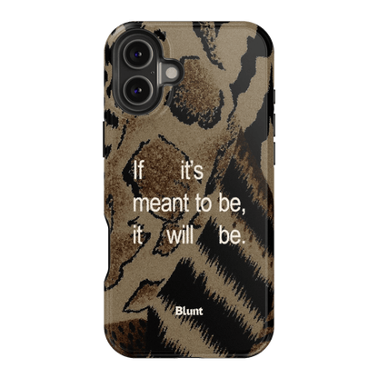 Meant To Be iPhone Case - Blunt Cases