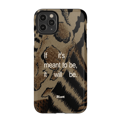 Meant To Be iPhone Case - Blunt Cases