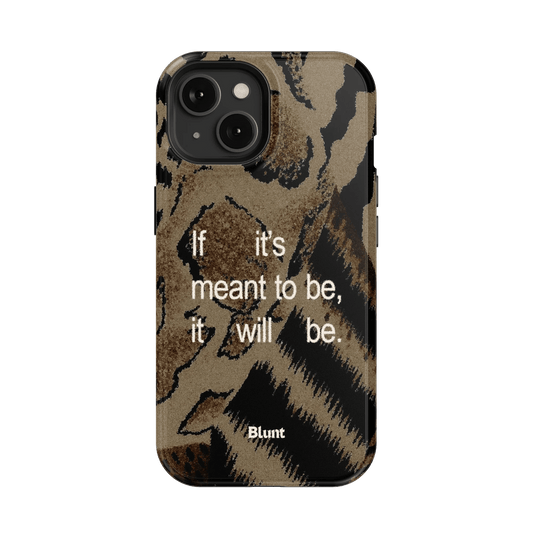 Meant To Be iPhone Case - Blunt Cases