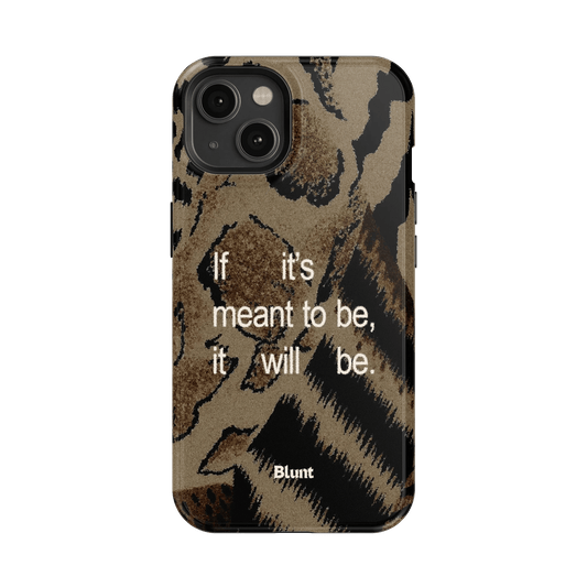 Meant To Be iPhone Case - Blunt Cases
