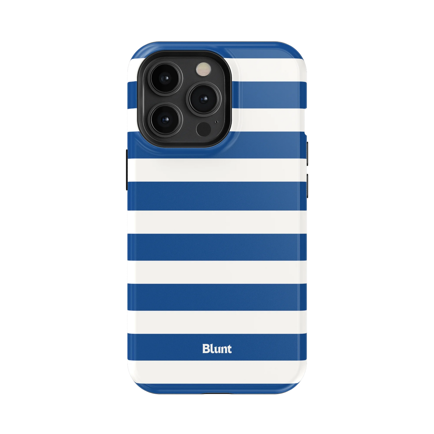 Navy Stripe iPhone Case