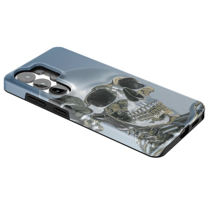 Chrome-Skull-samsung-case-Galaxy S26 Ultra-2