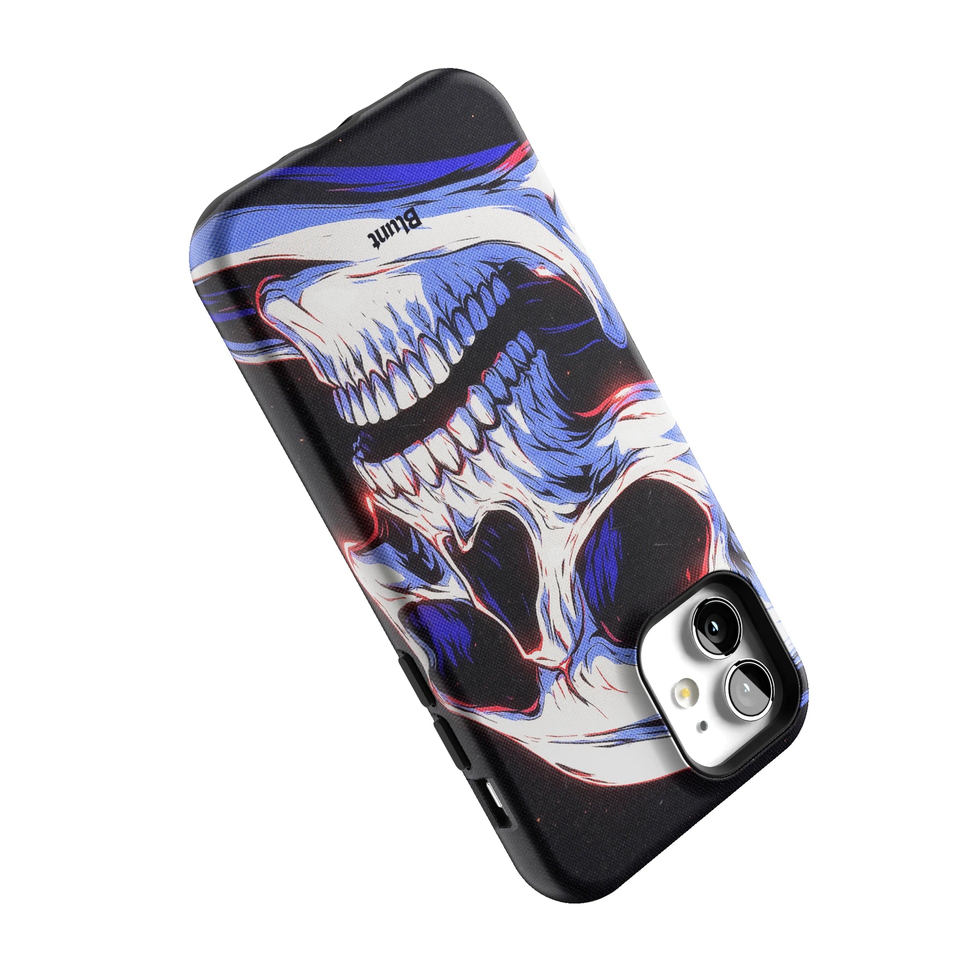 Anaglyph Skull iPhone Case gallery - Iphone_12_Iphone_5