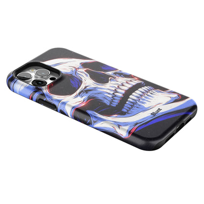 Anaglyph Skull iPhone Case gallery - Iphone_12_Pro_Max_2