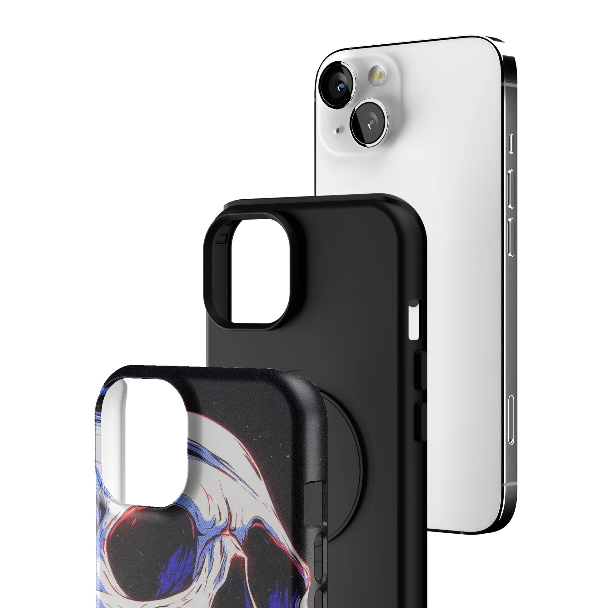 Anaglyph Skull iPhone Case gallery - Iphone_13_Iphone_3