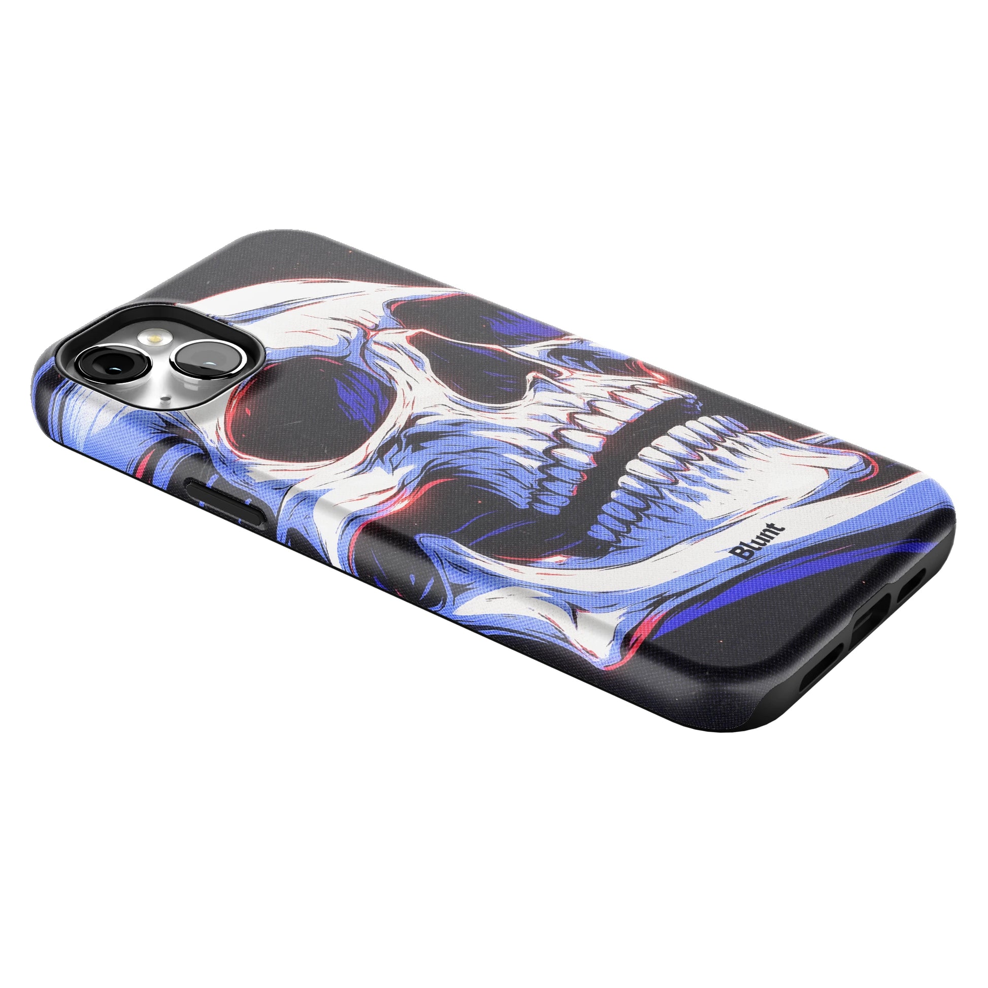 Anaglyph Skull iPhone Case gallery - Iphone_14_Mini_Air_Plus_2