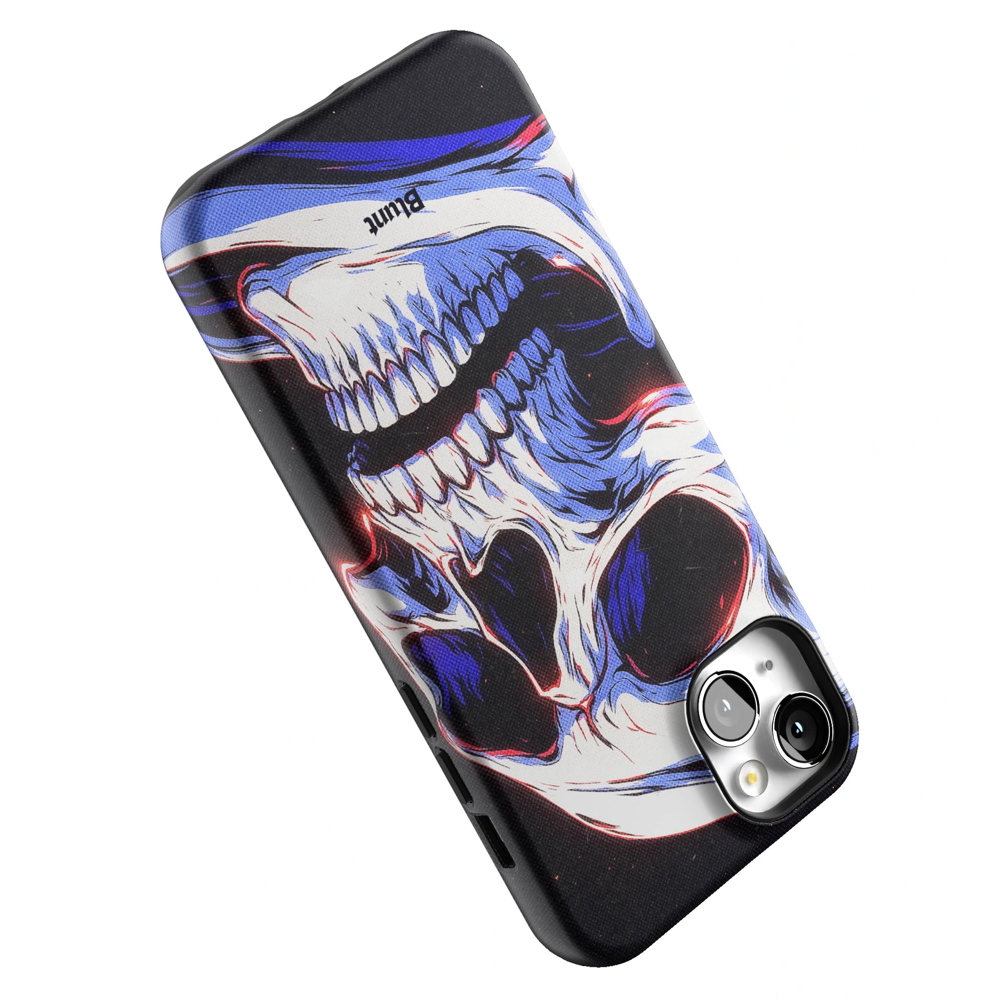 Anaglyph Skull iPhone Case gallery - Iphone_14_Mini_Air_Plus_5
