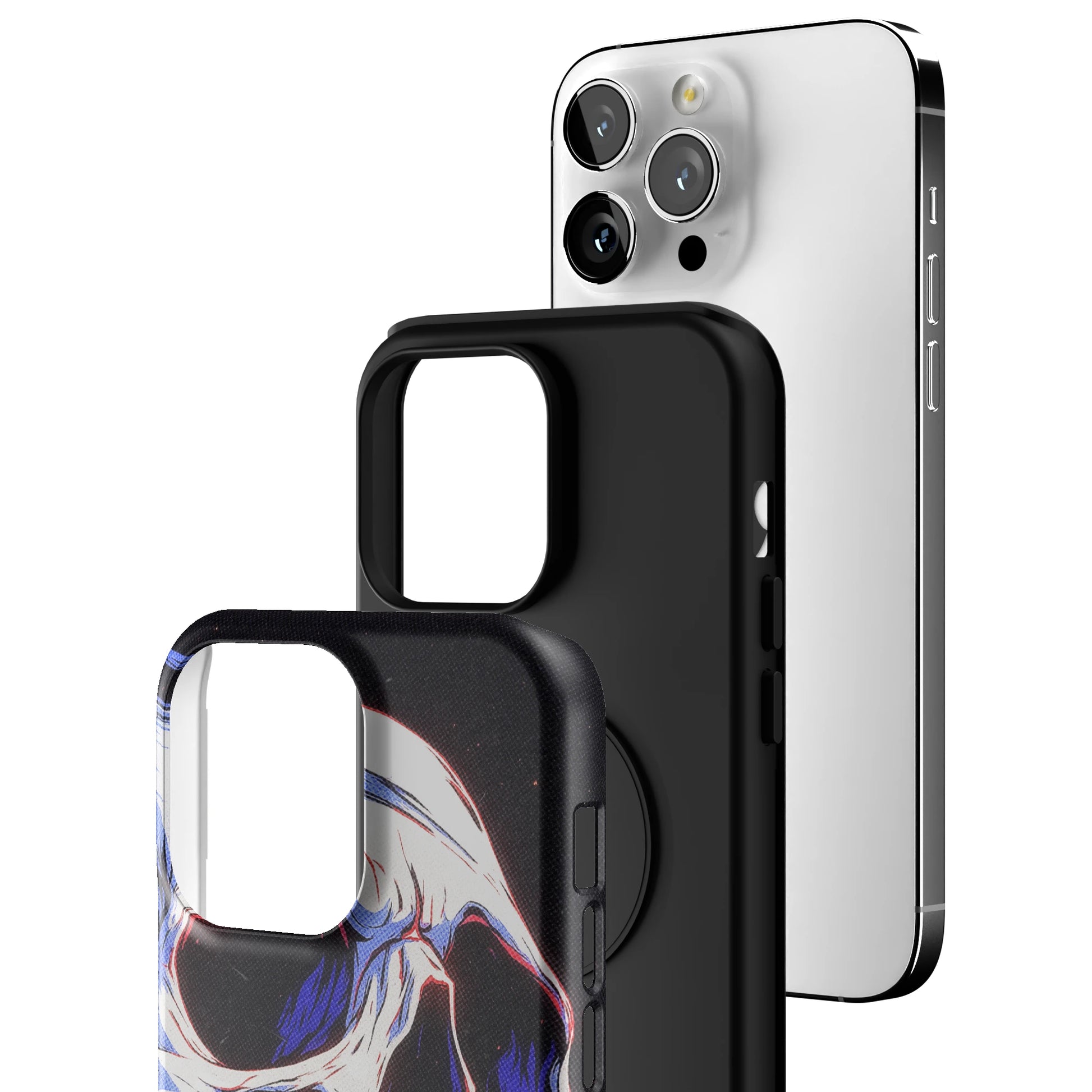 Anaglyph Skull iPhone Case gallery - Iphone_14_Pro_Max_3
