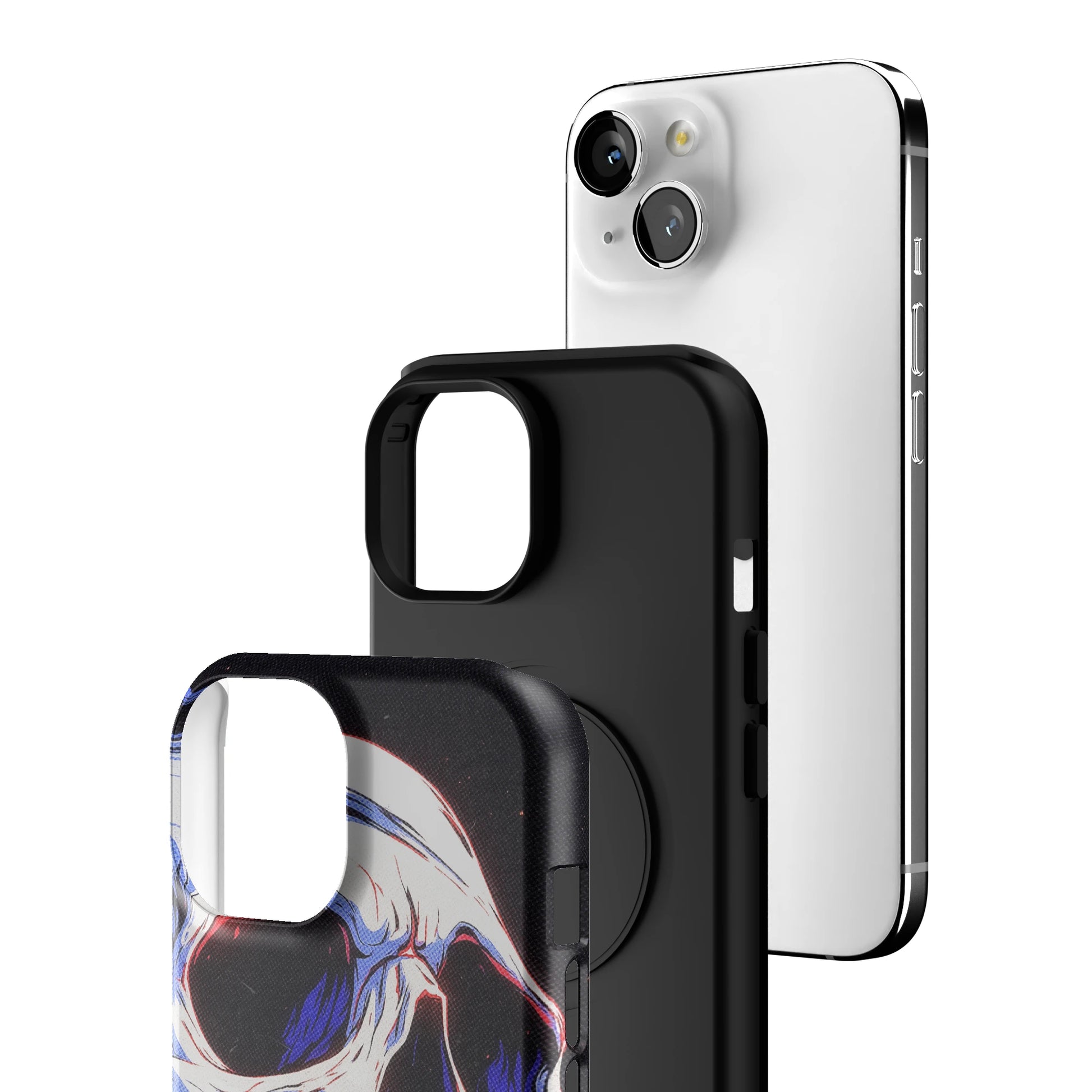 Anaglyph Skull iPhone Case gallery - Iphone_15_Iphone_3