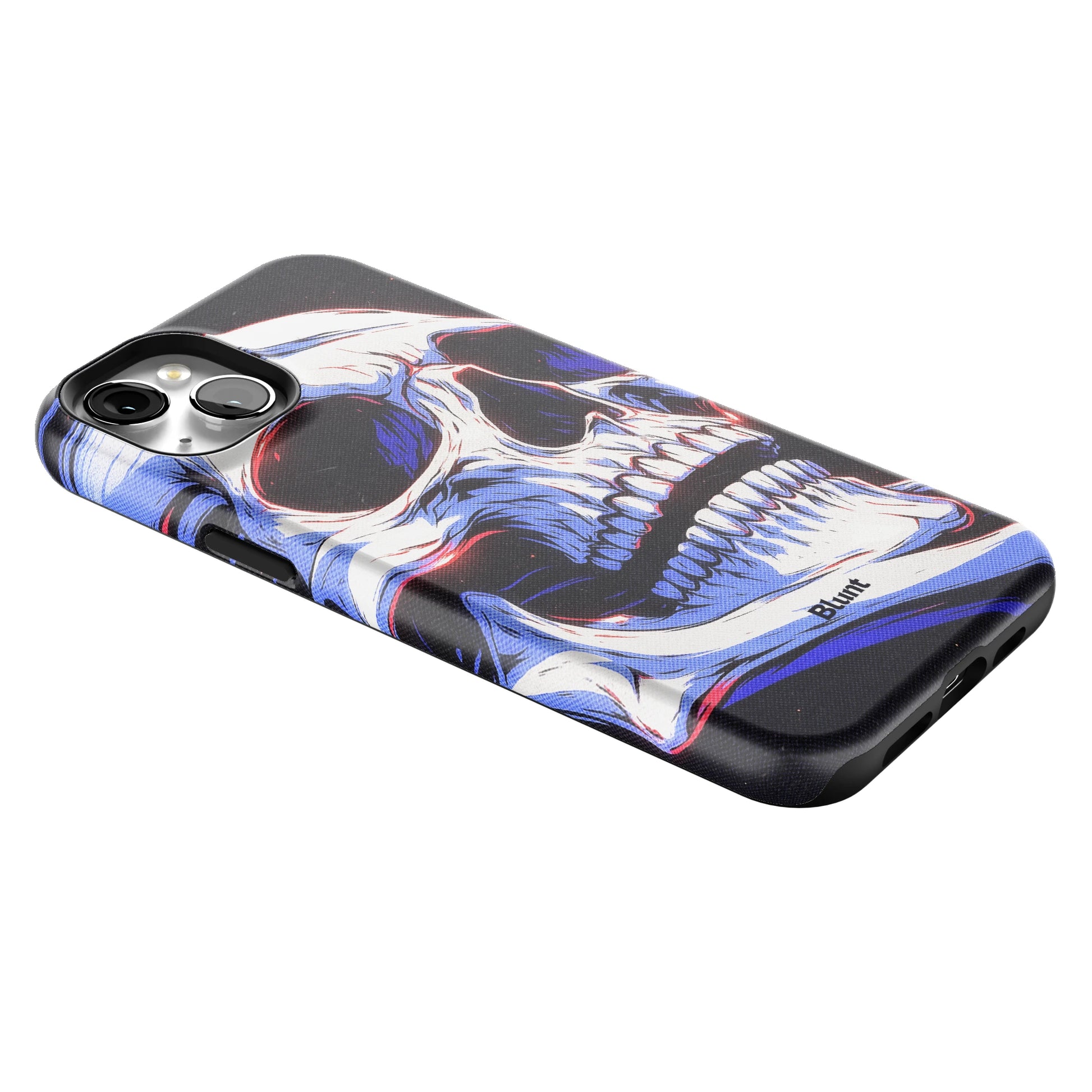 Anaglyph Skull iPhone Case gallery - Iphone_15_Mini_Air_Plus_2