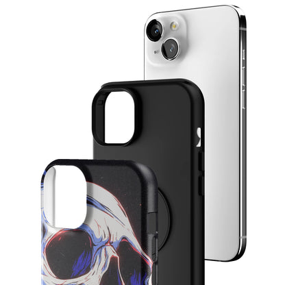 Anaglyph Skull iPhone Case gallery - Iphone_15_Mini_Air_Plus_3
