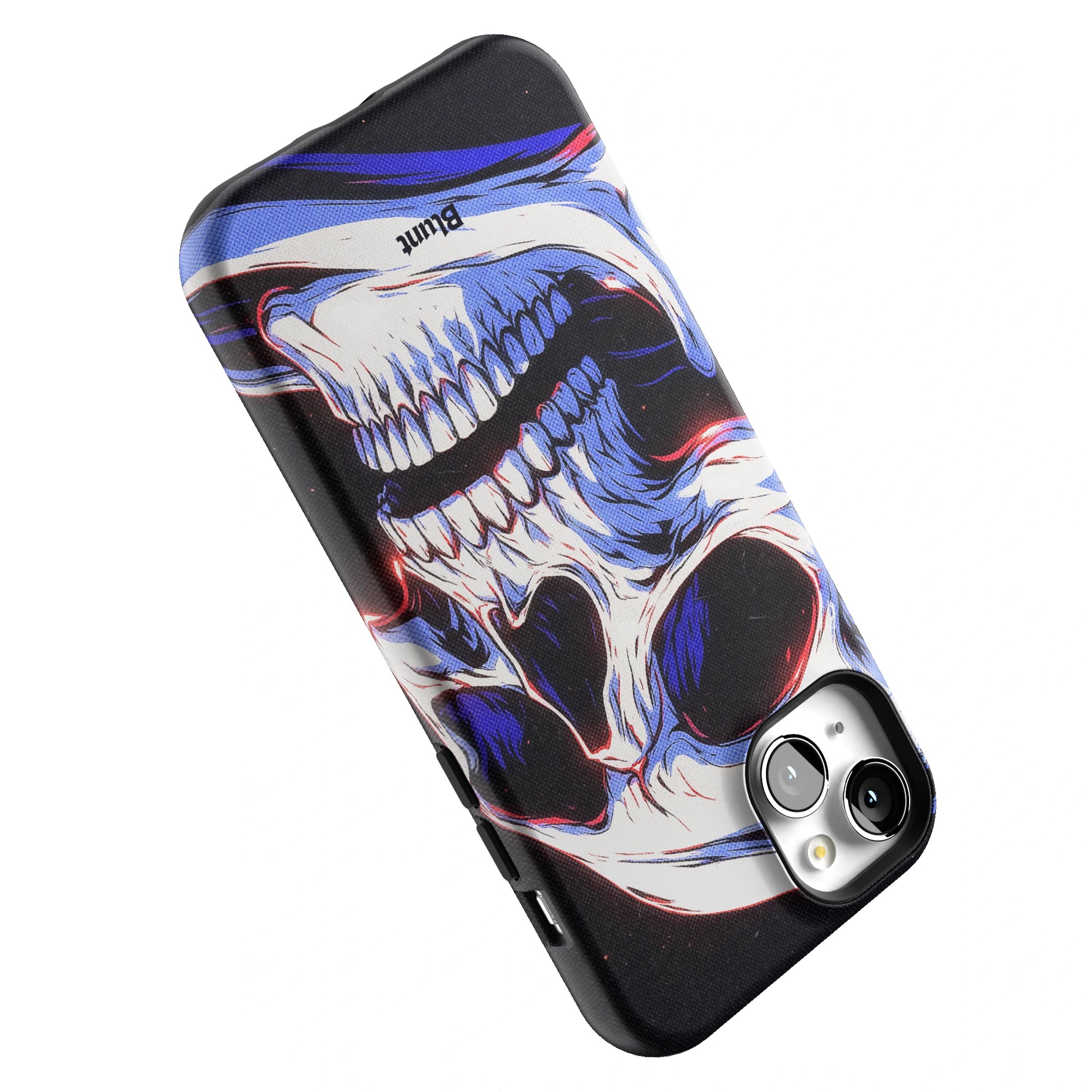 Anaglyph Skull iPhone Case gallery - Iphone_15_Mini_Air_Plus_5