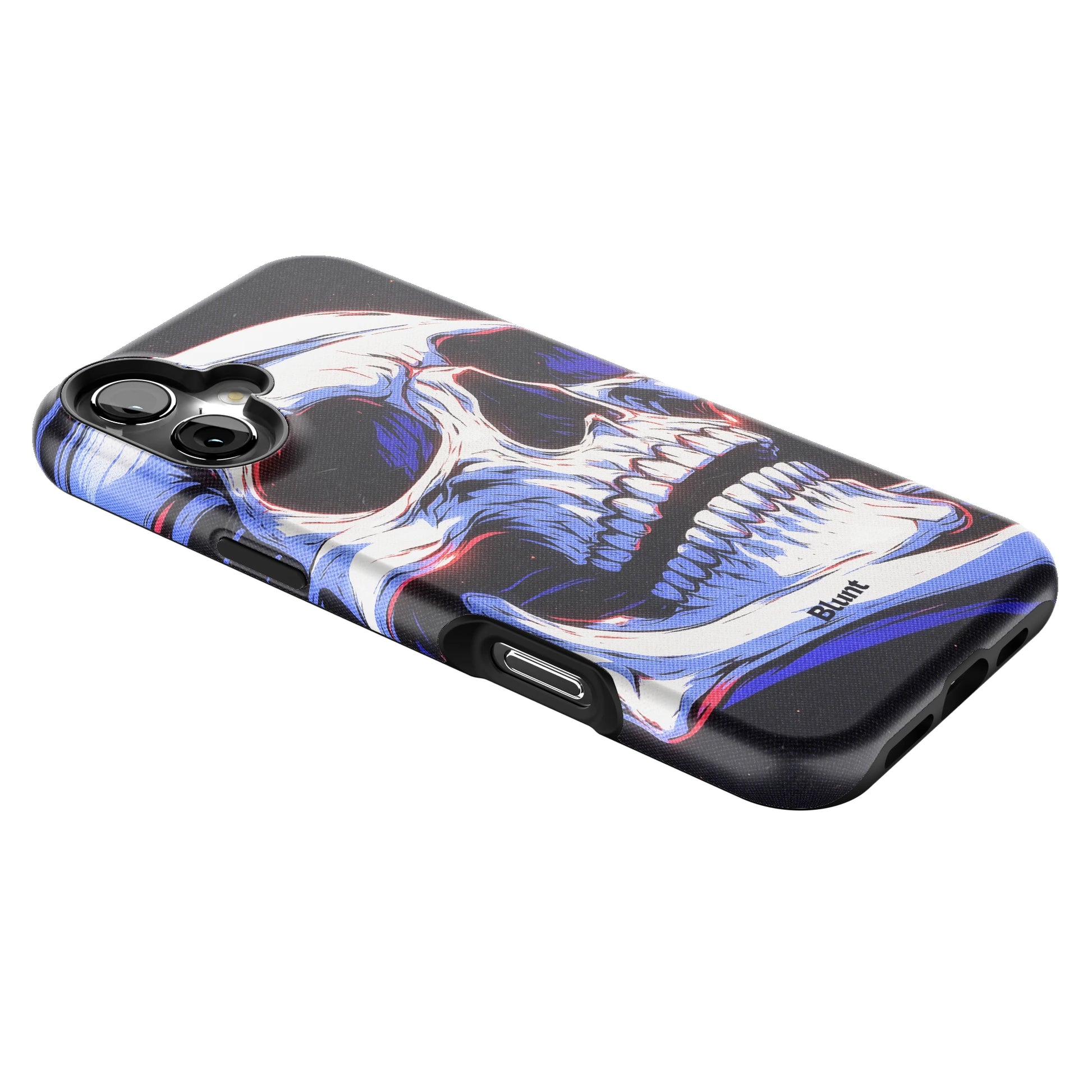 Anaglyph Skull iPhone Case gallery - Iphone_16_Mini_Air_Plus_2