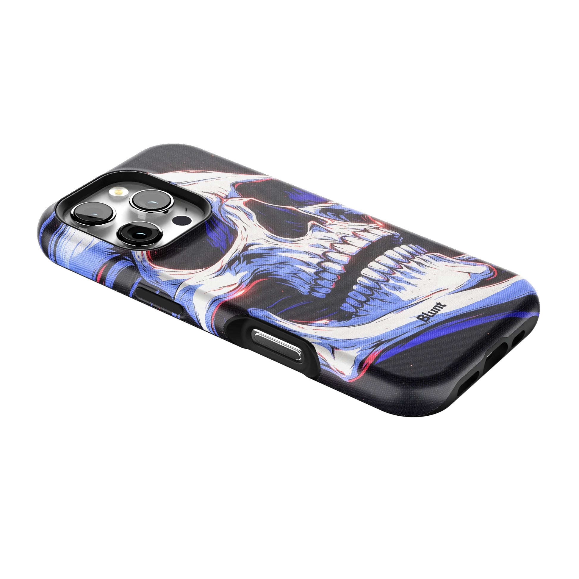 Anaglyph Skull iPhone Case gallery - Iphone_16_Pro_2