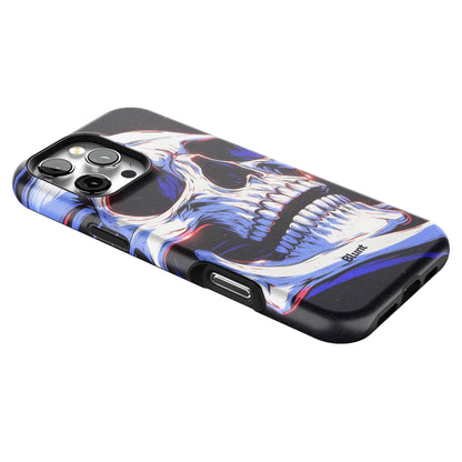 Anaglyph Skull iPhone Case gallery - Iphone_16_Pro_Max_2