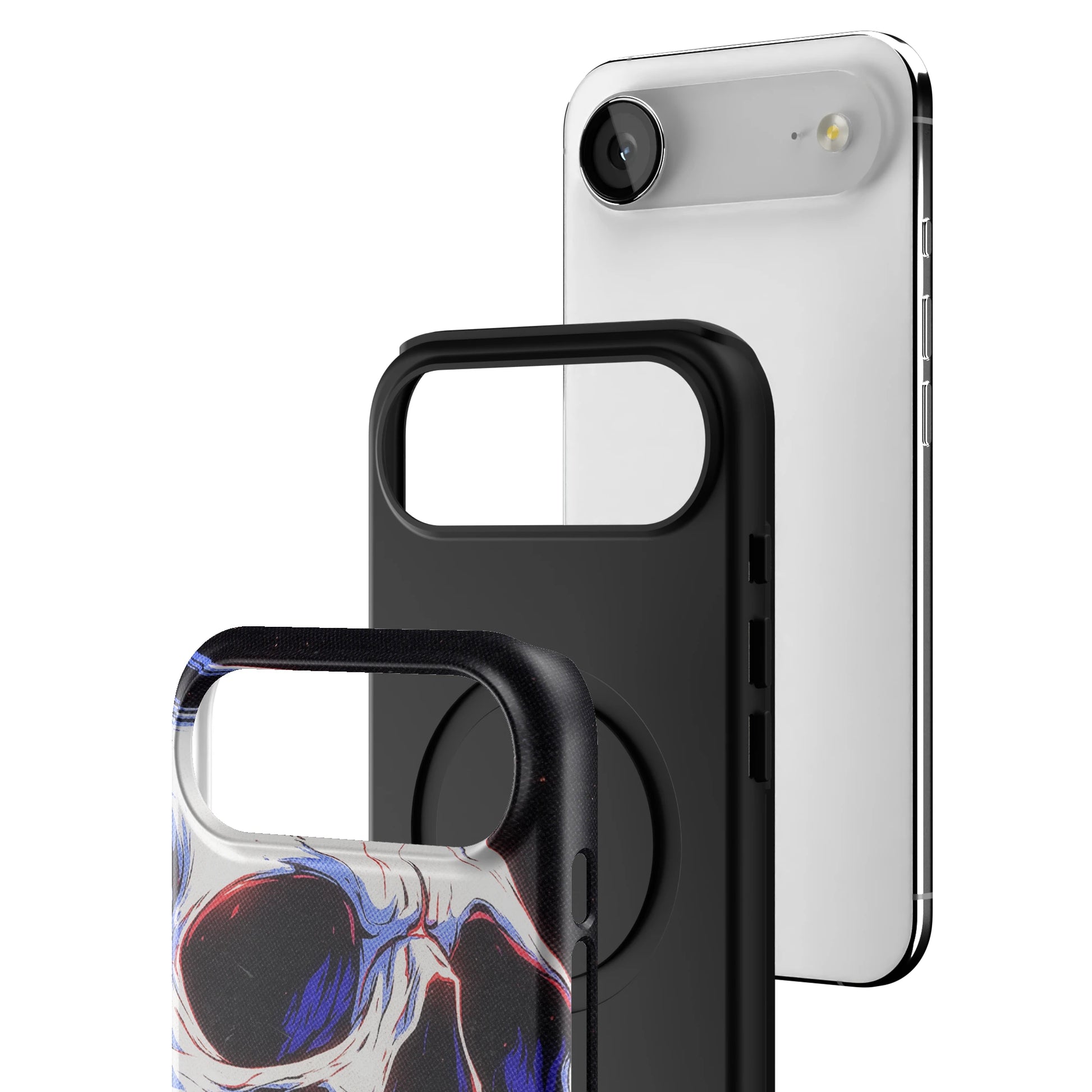 Anaglyph Skull iPhone Case gallery - Iphone_17_Air_3