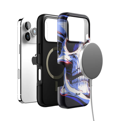 Anaglyph Skull iPhone Case gallery - Iphone_17_Pro_4