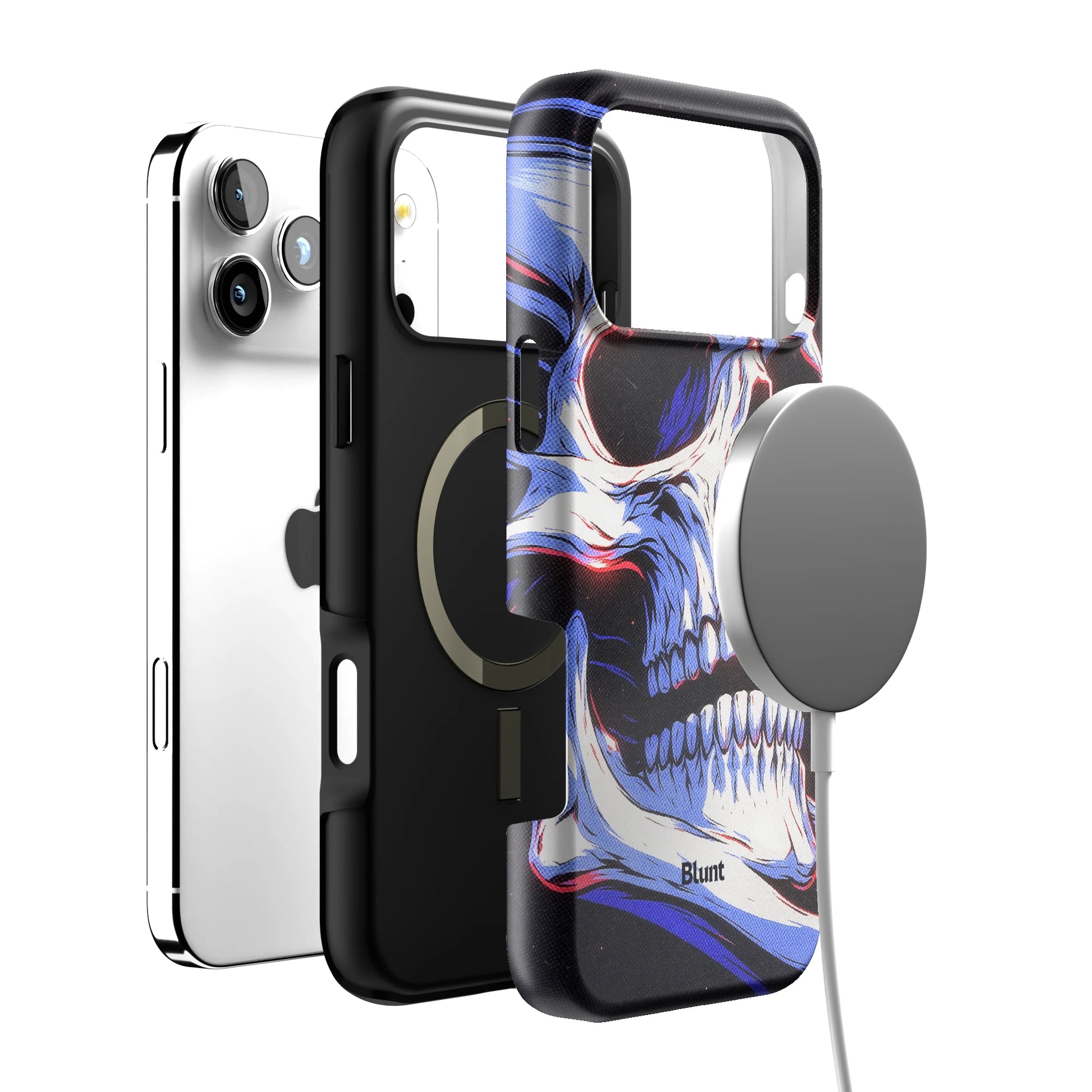 Anaglyph Skull iPhone Case gallery - Iphone_17_Pro_Max_4