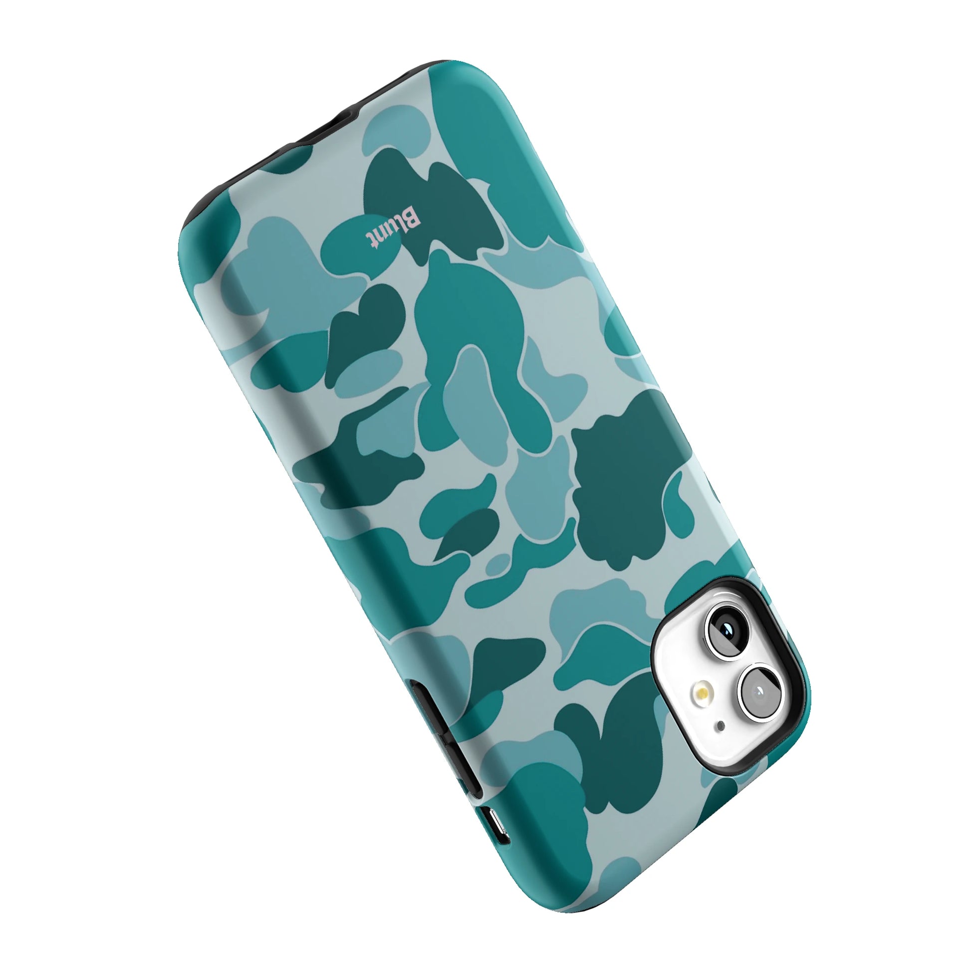 Aqua Camo iPhone Case gallery - Iphone_11_Iphone_5