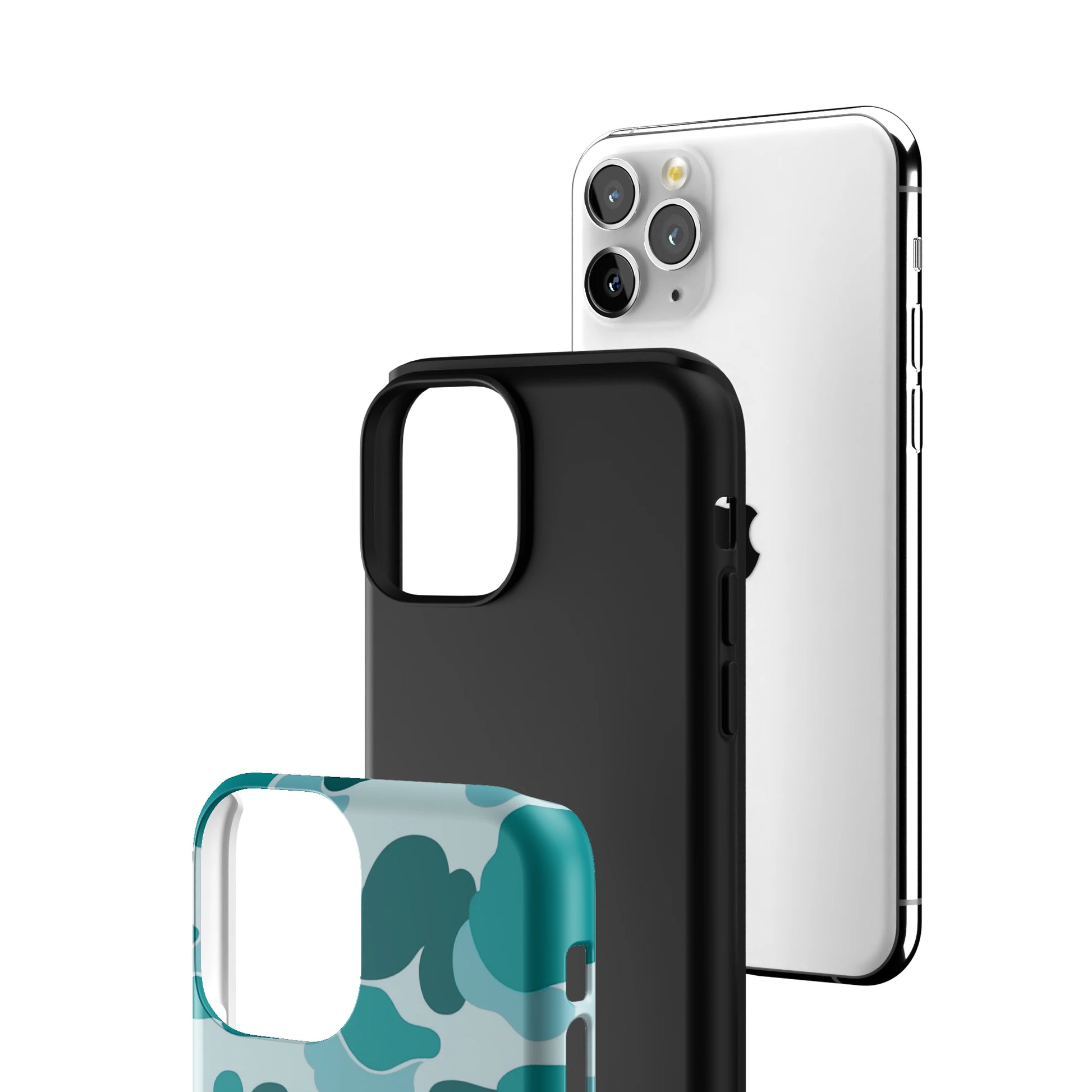 Aqua Camo iPhone Case gallery - Iphone_11_Pro_3
