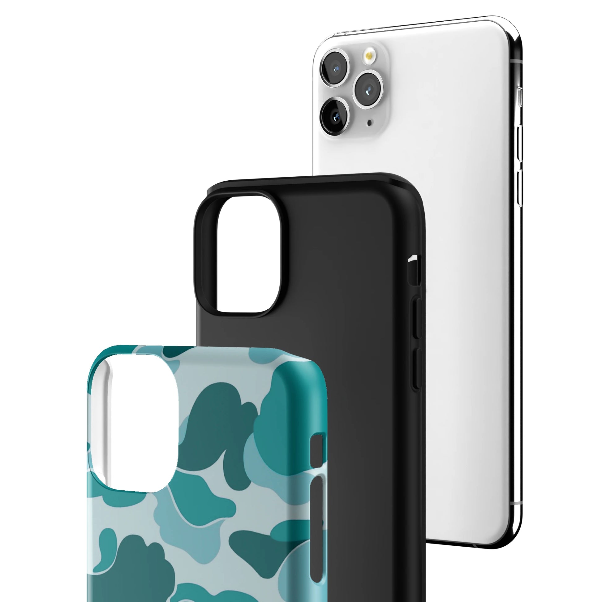 Aqua Camo iPhone Case gallery - Iphone_11_Pro_Max_3