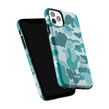 Aqua Camo iPhone Case gallery - Iphone_11_Pro_Max_6