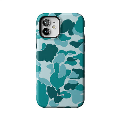 Aqua Camo iPhone Case gallery - Iphone_12_Iphone_1