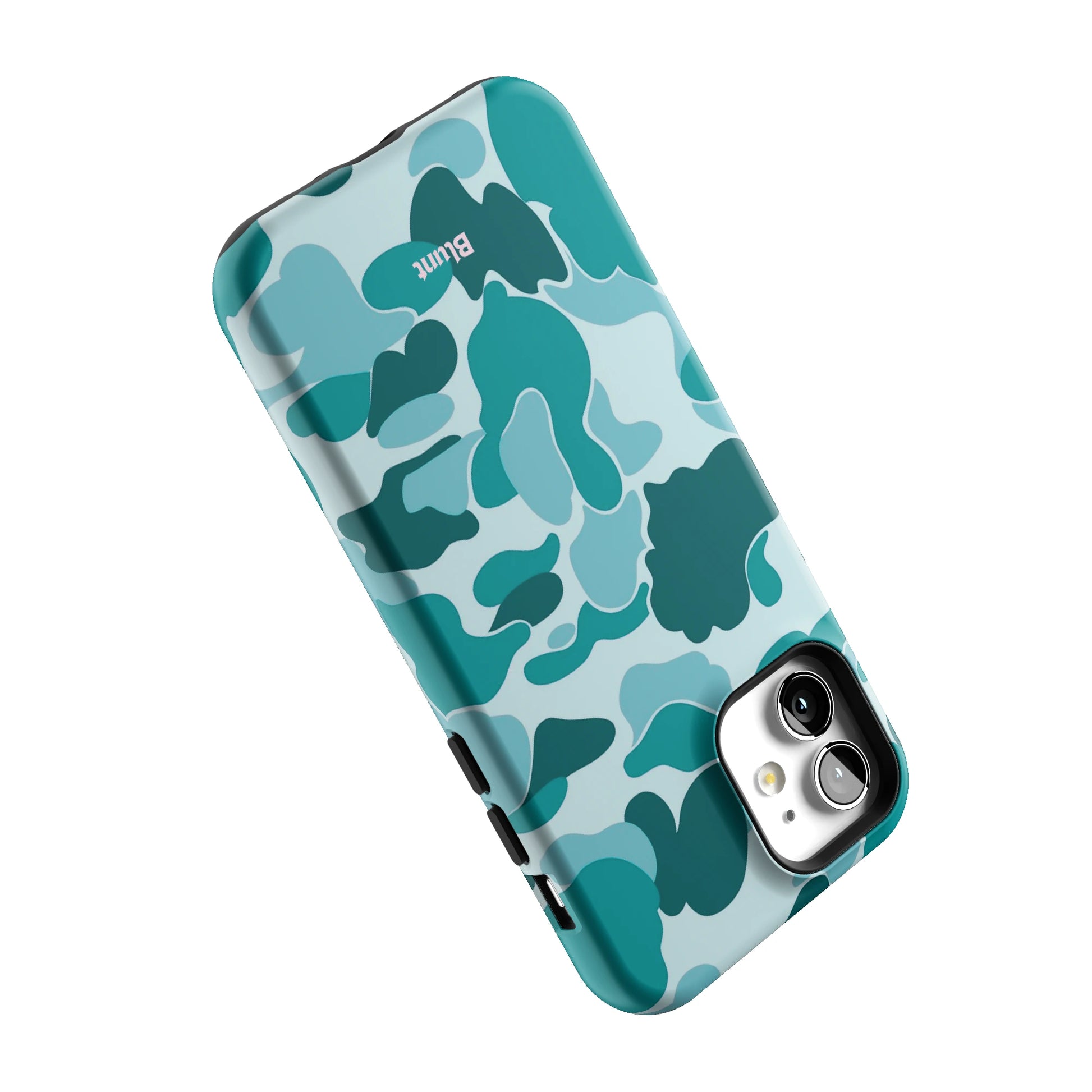 Aqua Camo iPhone Case gallery - Iphone_12_Iphone_5