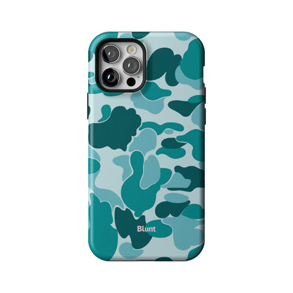 Aqua Camo iPhone Case gallery - Iphone_12_Pro_1