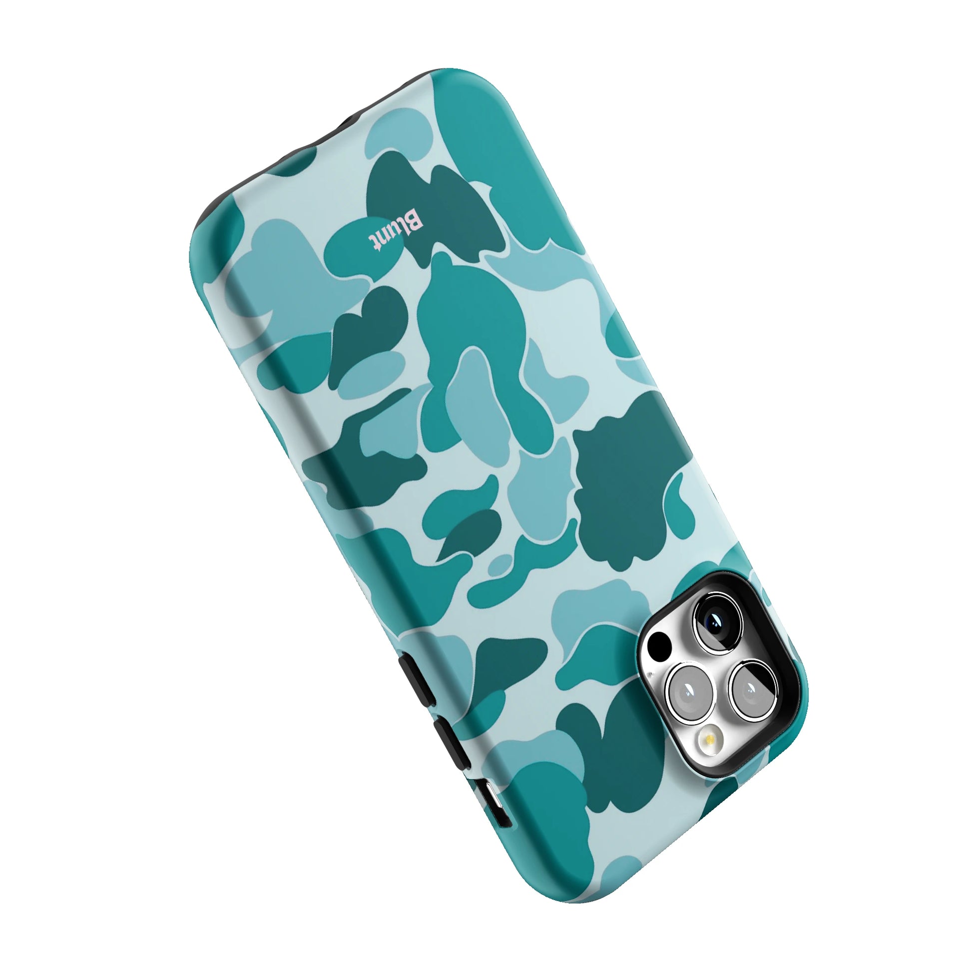 Aqua Camo iPhone Case gallery - Iphone_12_Pro_5