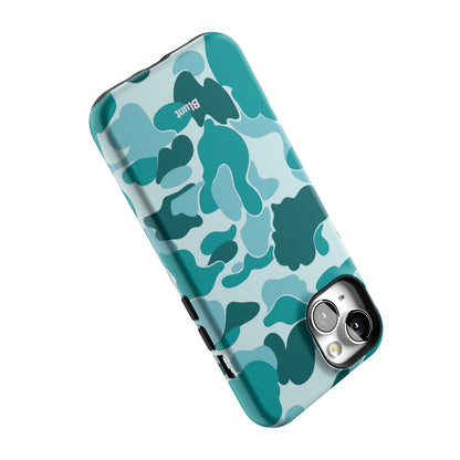 Aqua Camo iPhone Case gallery - Iphone_13_Iphone_5
