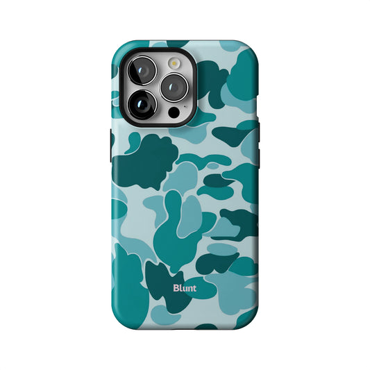Aqua Camo iPhone Case gallery - Iphone_13_Pro_1