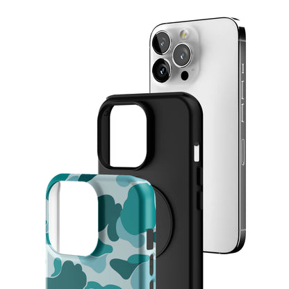 Aqua Camo iPhone Case gallery - Iphone_13_Pro_3