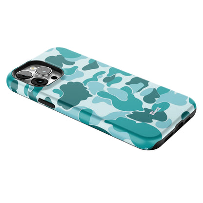 Aqua Camo iPhone Case gallery - Iphone_13_Pro_Max_2