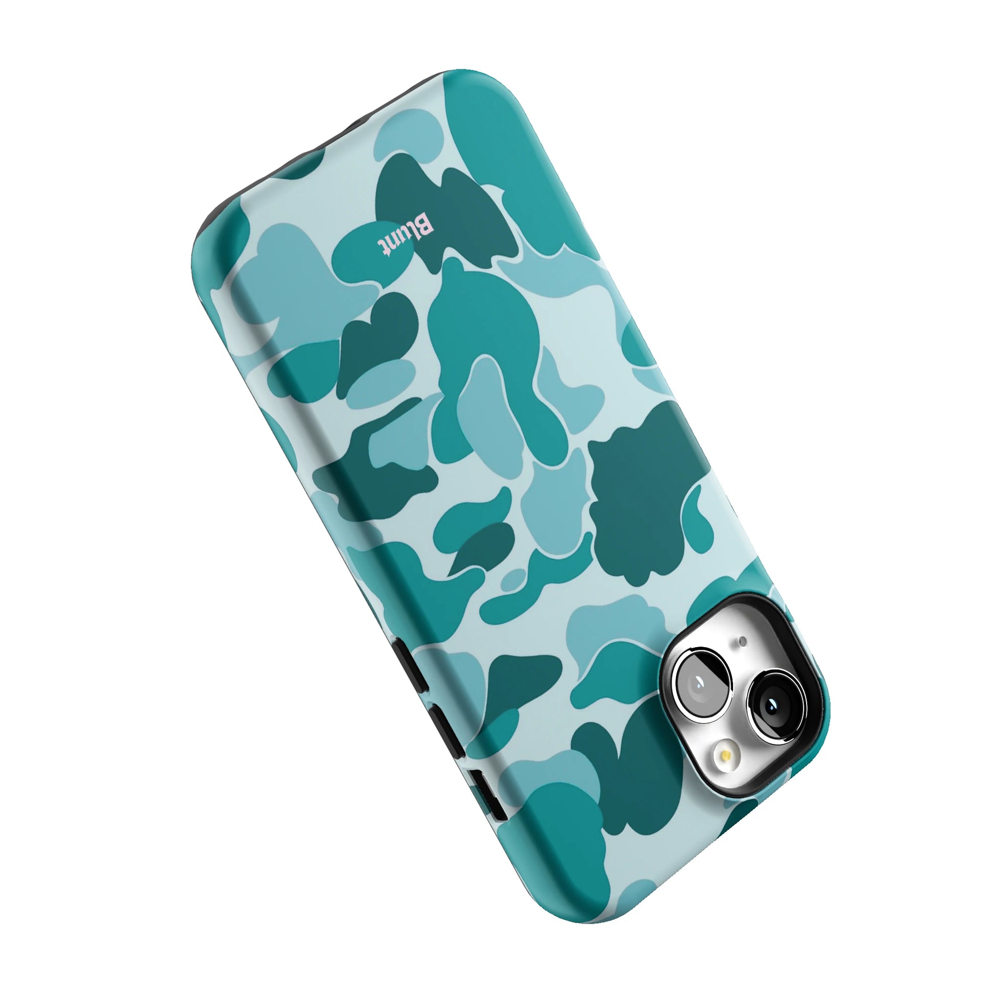 Aqua Camo iPhone Case gallery - Iphone_14_Iphone_5