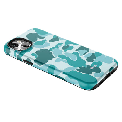 Aqua Camo iPhone Case gallery - Iphone_14_Mini_Air_Plus_2