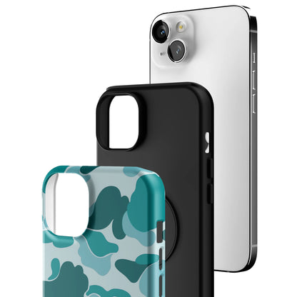 Aqua Camo iPhone Case gallery - Iphone_14_Mini_Air_Plus_3