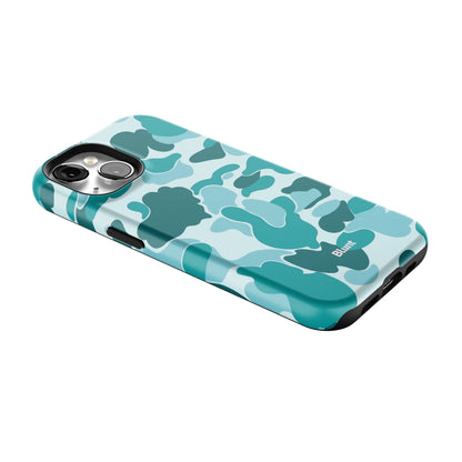 Aqua Camo iPhone Case gallery - Iphone_15_Iphone_2