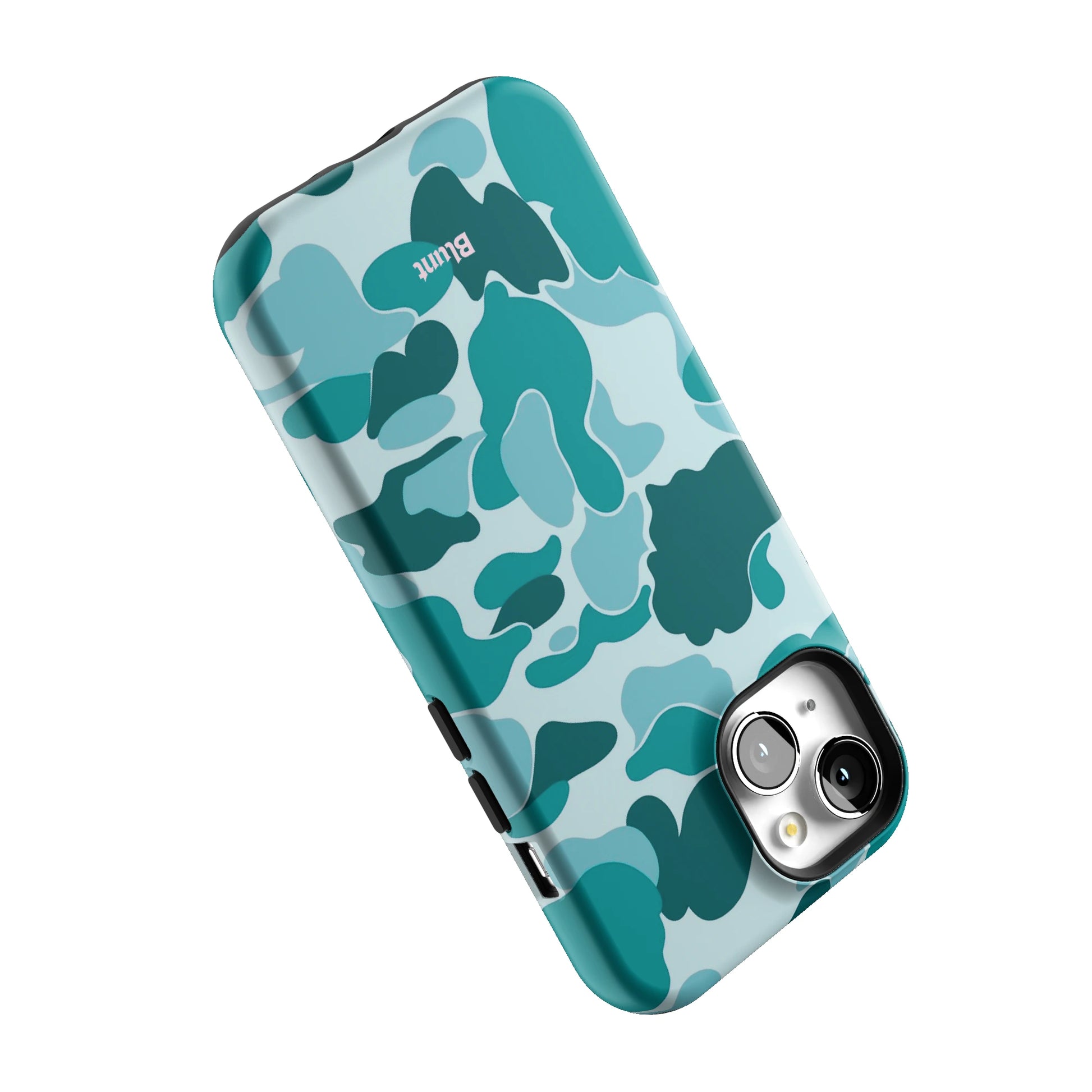 Aqua Camo iPhone Case gallery - Iphone_15_Iphone_5