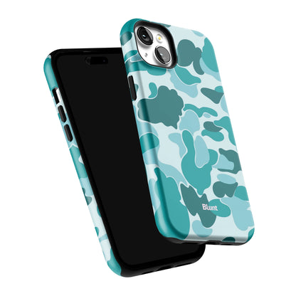 Aqua Camo iPhone Case gallery - Iphone_15_Mini_Air_Plus_6