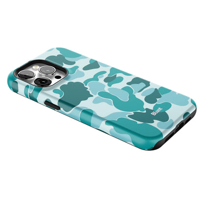 Aqua Camo iPhone Case gallery - Iphone_15_Pro_Max_2