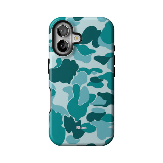 Aqua Camo iPhone Case gallery - Iphone_16_Iphone_1