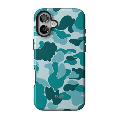 Aqua Camo iPhone Case gallery - Iphone_16_Mini_Air_Plus_1