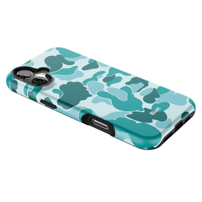 Aqua Camo iPhone Case gallery - Iphone_16_Mini_Air_Plus_2