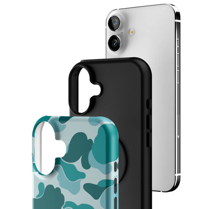 Aqua Camo iPhone Case gallery - Iphone_16_Mini_Air_Plus_3