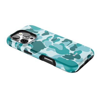 Aqua Camo iPhone Case gallery - Iphone_16_Pro_2